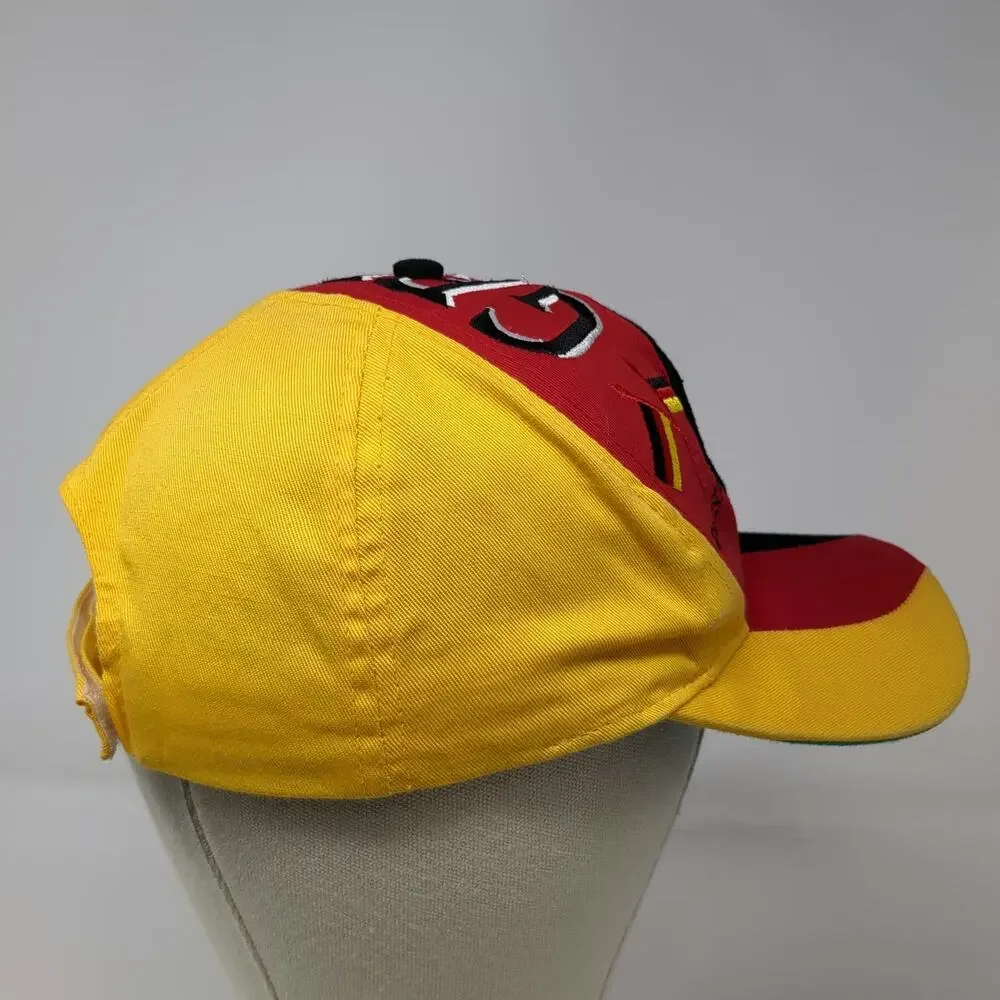 Horst Knab Germany Baseball Cap Red Black Yellow One Size Embroidered Crest Hat